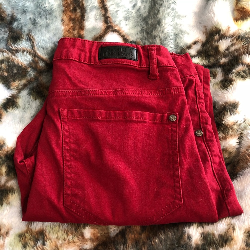 Celebrity pink jeans